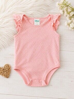 size 12M Disney polka-dotted onesie